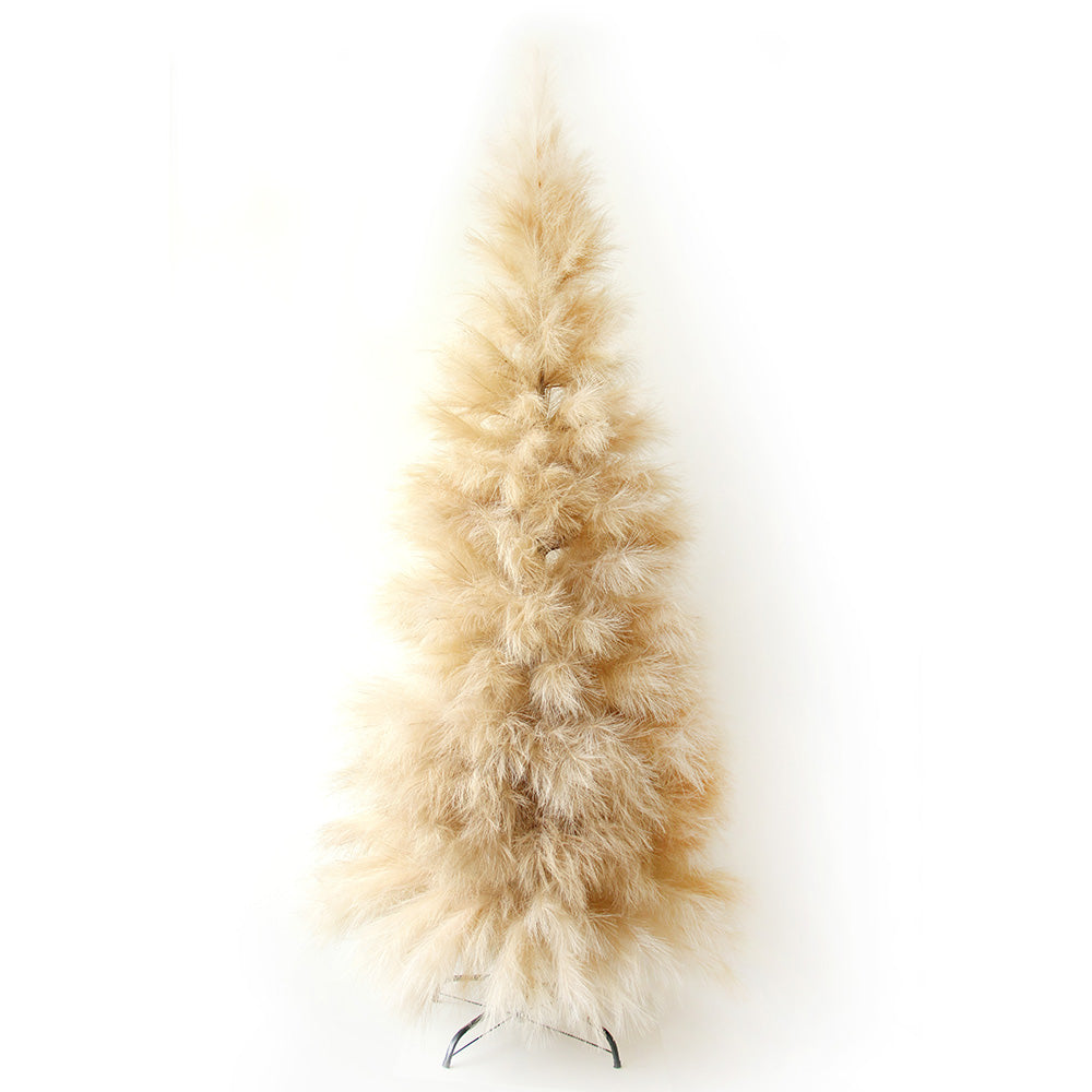 Original Design 7ft Pampas Tree Handmade Large Artificial Christmas Tree Restaurant Hotel Cafe Wedding Event Home Party Decor