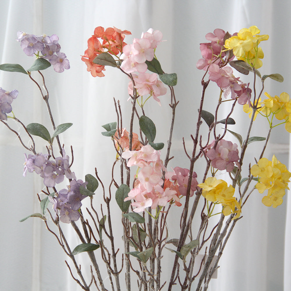 Wholesale Artificial Grass Flowers Beautiful Colorful Eco-friendly Flower Spray For Home Garden Decoration Floral Arrangement