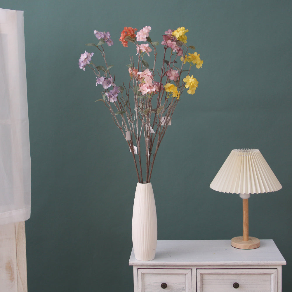 Wholesale Artificial Grass Flowers Beautiful Colorful Eco-friendly Flower Spray For Home Garden Decoration Floral Arrangement