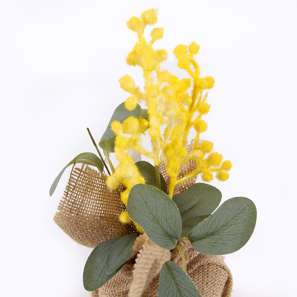 New Design Spring & Summer Pot Artificial Flowers Home Decoration Silk Flower Wedding Party Everyday Decoration