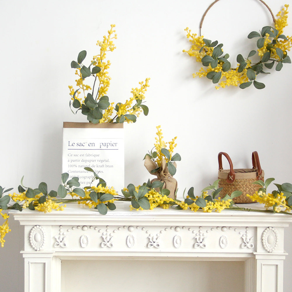 New Design Spring & Summer Garland Artificial Flowers Home Decoration Silk Flower Wedding Party Everyday Decoration