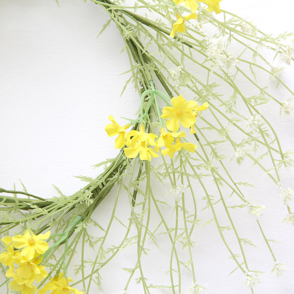 Transworld Original Handmade Artificial Wreath Decorative Flowers Wreath for Home Garden Decoration