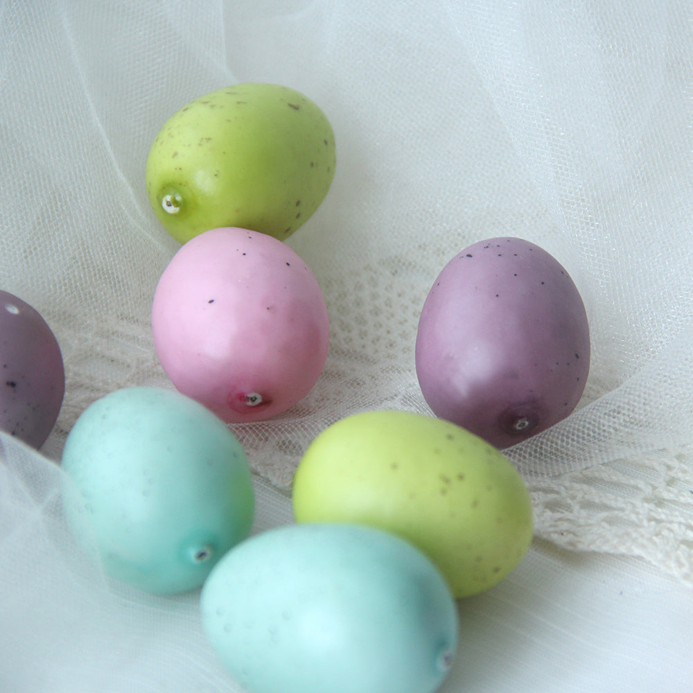 Popular Easter Egg Garland for Home Front Door Yellow Green Leaf Garland Farmhouse Yard and Garden Indoor and Outdoor