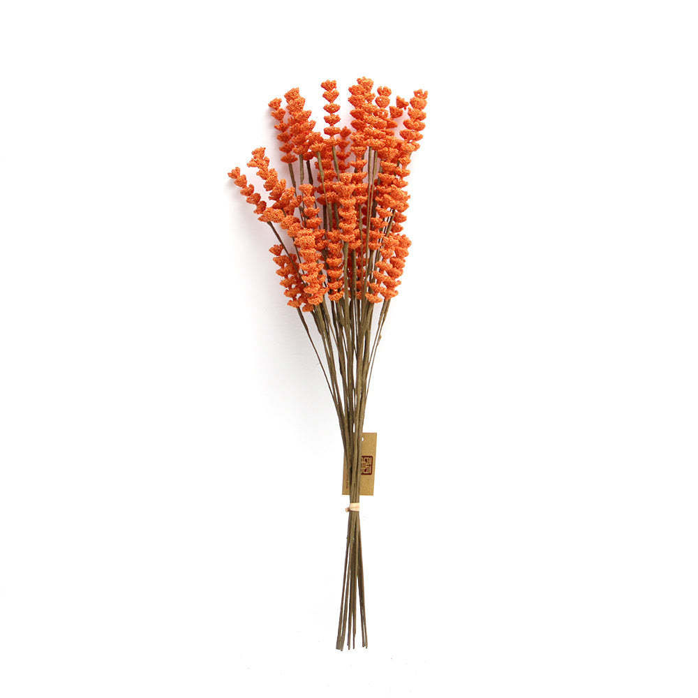 Hot Sale Artifical Lavender Branches Faux Laverder Stems Wedding Flower Table Plants for Vase