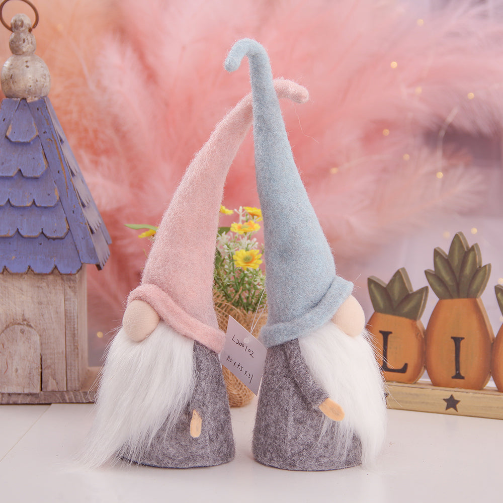 New Products Faceless Christmas Gnome Plush Decorations Handmade Santa Scandinavian Tomte Ornaments Christmas Ornaments
