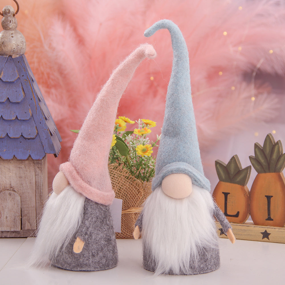 New Products Faceless Christmas Gnome Plush Decorations Handmade Santa Scandinavian Tomte Ornaments Christmas Ornaments