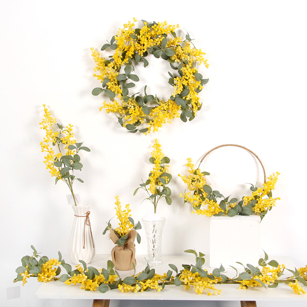 New Design Spring & Summer Garland Artificial Flowers Home Decoration Silk Flower Wedding Party Everyday Decoration