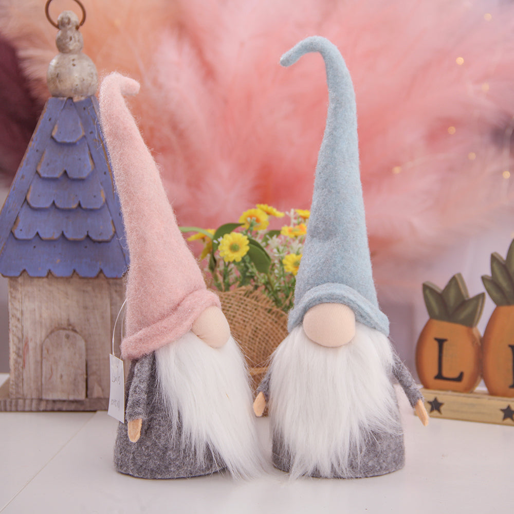 New Products Faceless Christmas Gnome Plush Decorations Handmade Santa Scandinavian Tomte Ornaments Christmas Ornaments