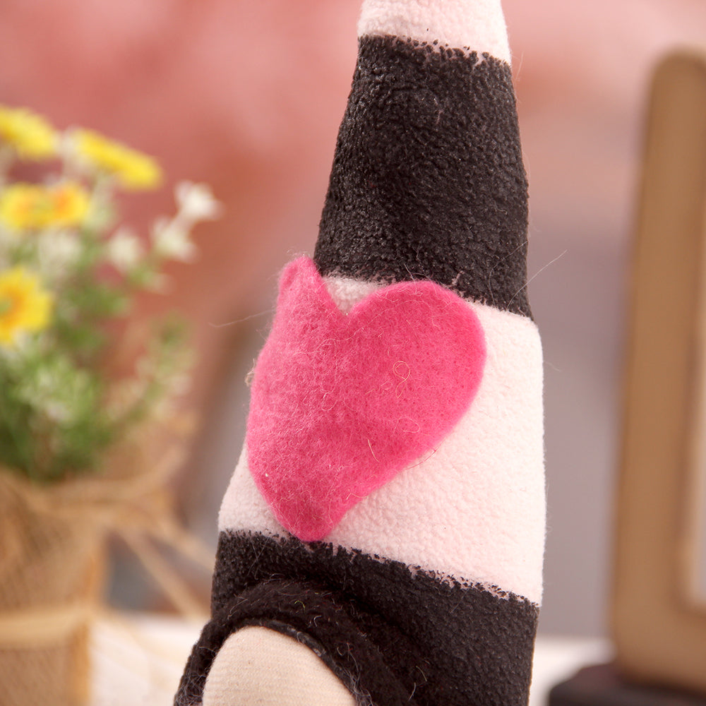 Holiday Gnome Handmade Swedish Elf Decoration Plush Doll Ornaments Valentine Day Gnomes home, room, table and windows