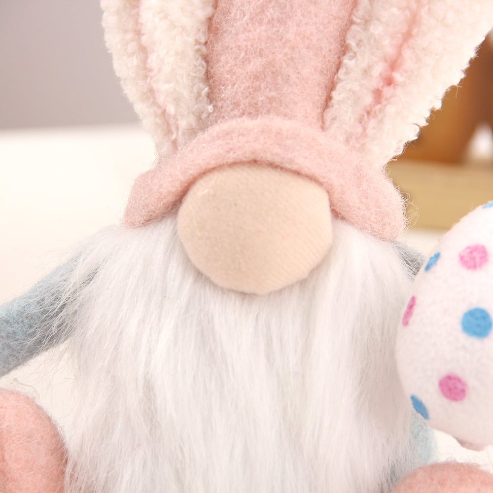 Easter Gift Colorful Spring Faceless Bunny Easter Gnomes Elf Plush Ornaments Holiday Table Decoration