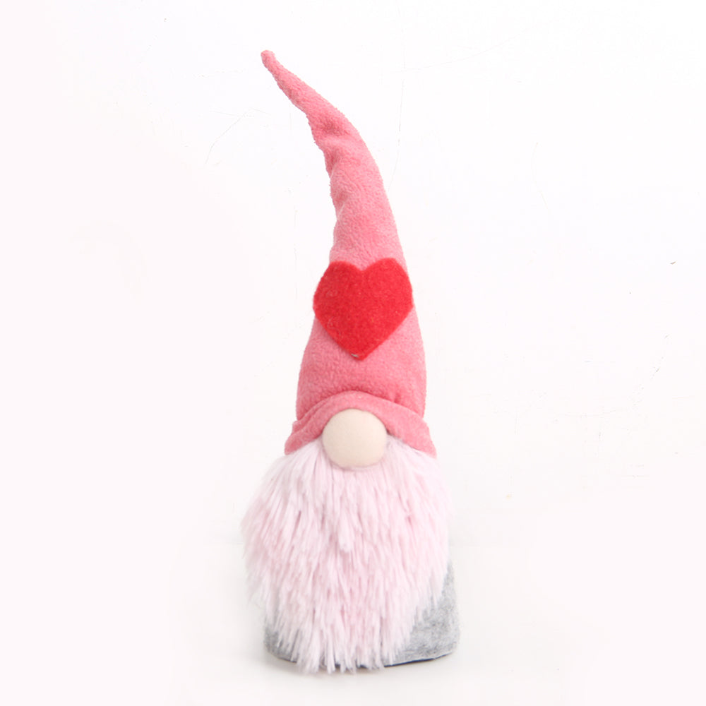 Holiday Gnome Handmade Swedish Elf Decoration Plush Doll Ornaments Valentine Day Gnomes home, room, table and windows