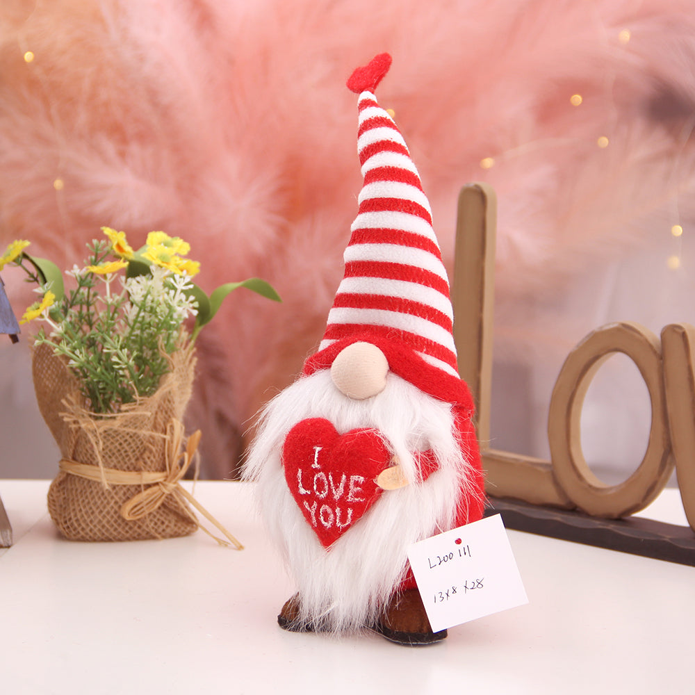 Valentine Gnomes Exquisite Gift Dwarf Valentine's Day Gifts for Party Favors