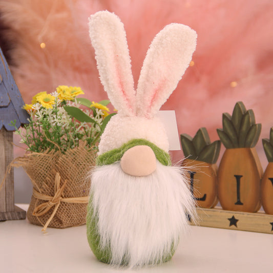 Toy Cute Spring Rabbit Doll Holiday Decoration Personalized Easter Gift Decorations Cartoon Bunny Gnomes