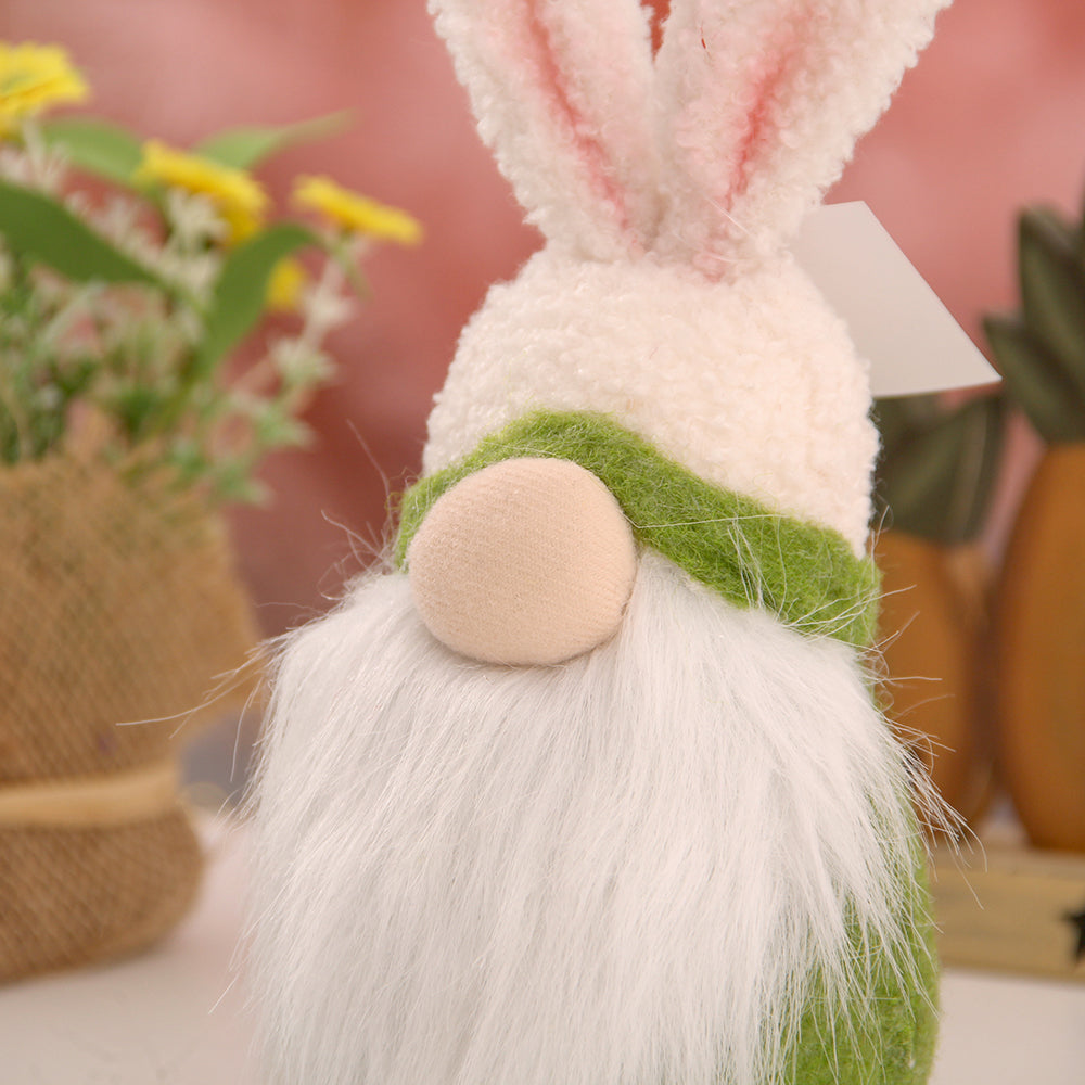 Toy Cute Spring Rabbit Doll Holiday Decoration Personalized Easter Gift Decorations Cartoon Bunny Gnomes