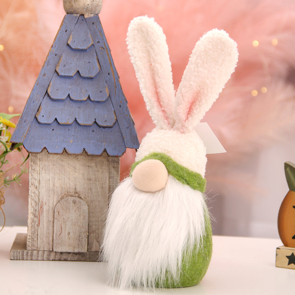 Toy Cute Spring Rabbit Doll Holiday Decoration Personalized Easter Gift Decorations Cartoon Bunny Gnomes