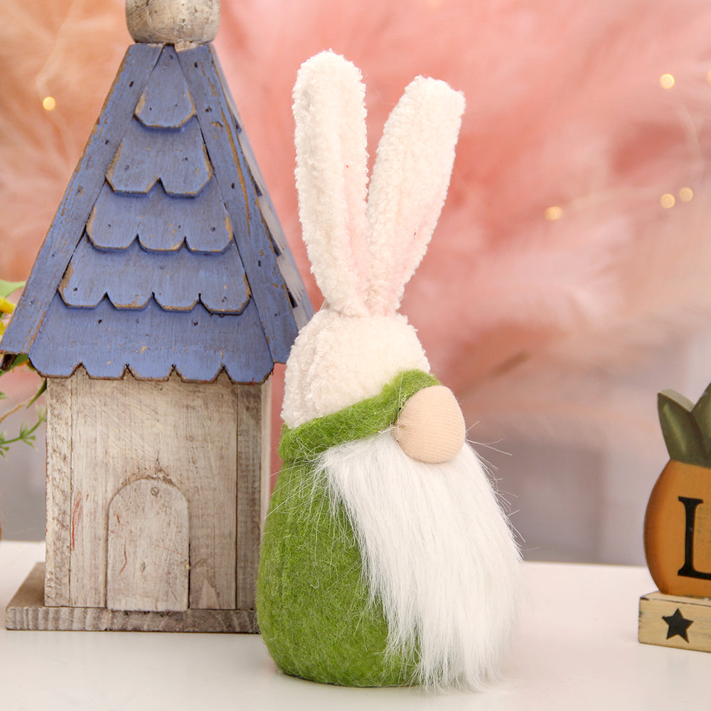 Toy Cute Spring Rabbit Doll Holiday Decoration Personalized Easter Gift Decorations Cartoon Bunny Gnomes