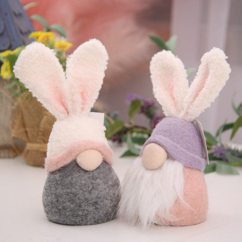 Cute Spring Rabbit Faceless Doll Holiday Decoration Personalized Easter Gift Decorations