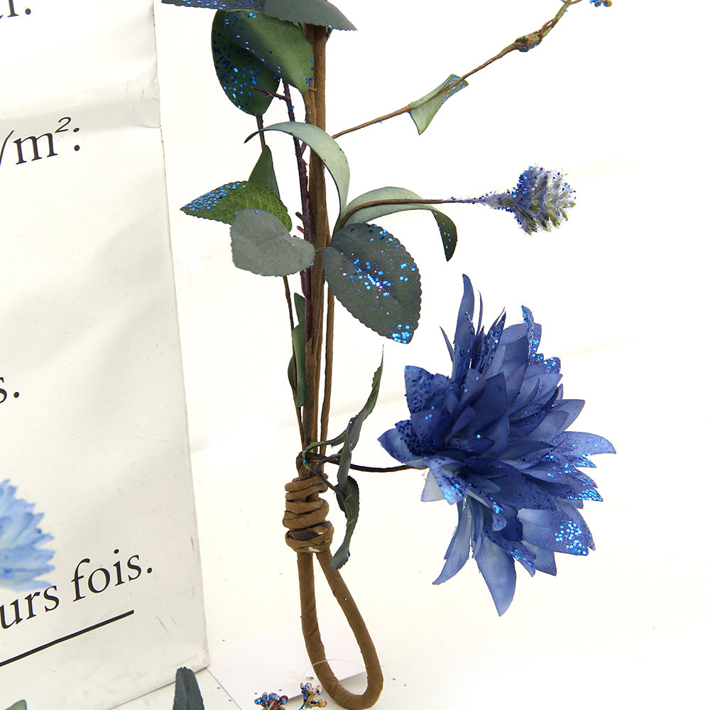59.06INCH Blue Christmas Decoration Artificial Christmas Decorations Garland Holiday Decoration