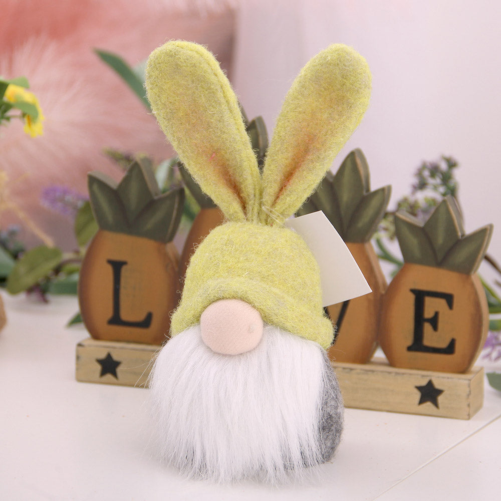 Wholesale Handmade Easter Hanging Bunny Gnomes Ornaments Set Gnome Supplier