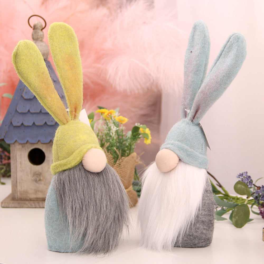 Wholesale Handmade Easter Hanging Bunny Gnomes Ornaments Set Gnome Supplier
