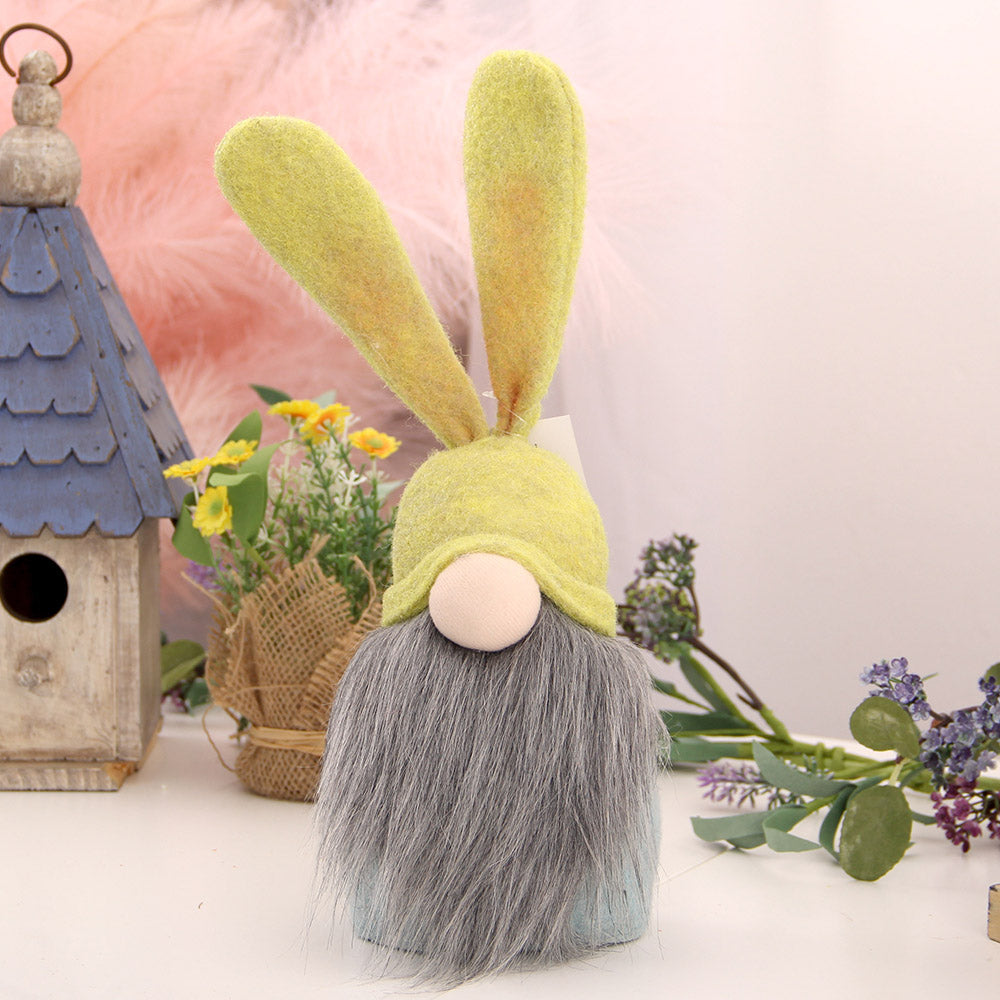 Wholesale Handmade Easter Hanging Bunny Gnomes Ornaments Set Gnome Supplier