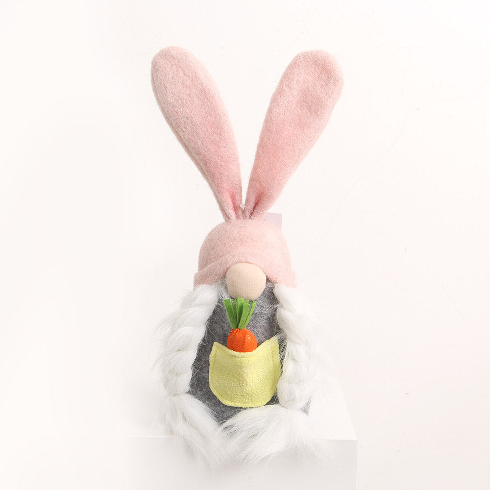 Newest Easter 2024 Spring Crafts Gifts Holiday Rabbit Gonk Gnomos Small Bunny Ear Easter Gnomes Decor