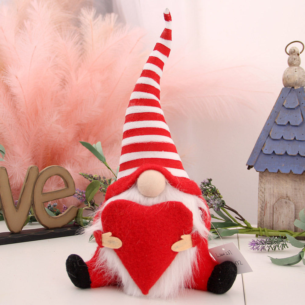 Spring Decor Handmade Plush Easter Gnome Bunny Faceless Dolls With Egg For Kids Gifts Toys