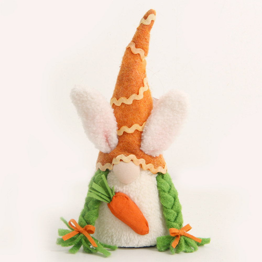 New Easter Gift Colorful Spring Bunny Easter Gnomes Handmade Cloth Elf Ornaments Holiday Decoration