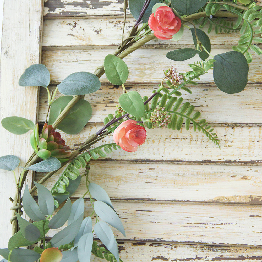 New Design Spring & Summer Garland Artificial Flowers Home Decoration Silk Flower Wedding Party Everyday Decoration