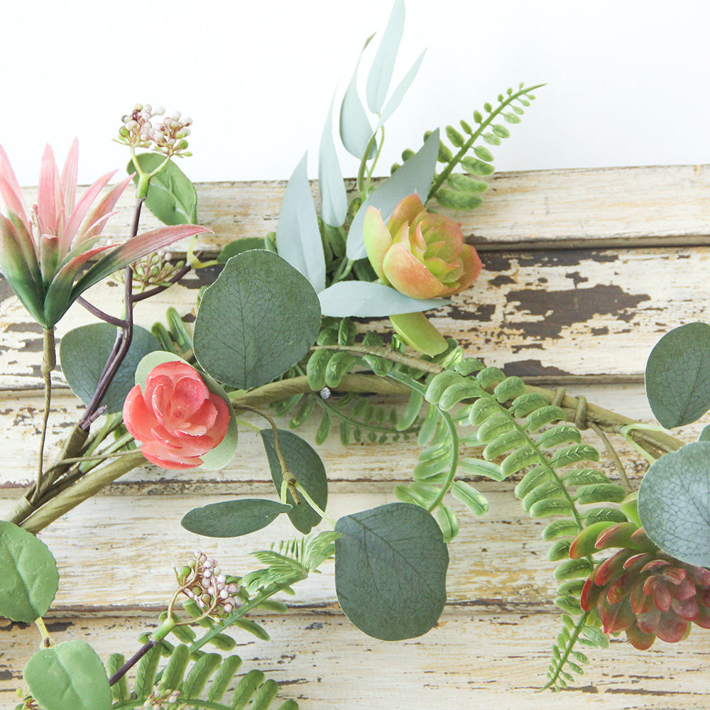 New Design Spring & Summer Garland Artificial Flowers Home Decoration Silk Flower Wedding Party Everyday Decoration