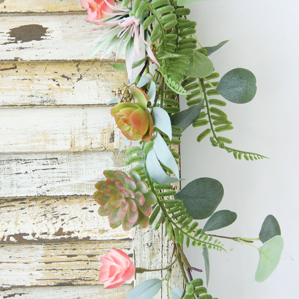 New Design Spring & Summer Garland Artificial Flowers Home Decoration Silk Flower Wedding Party Everyday Decoration