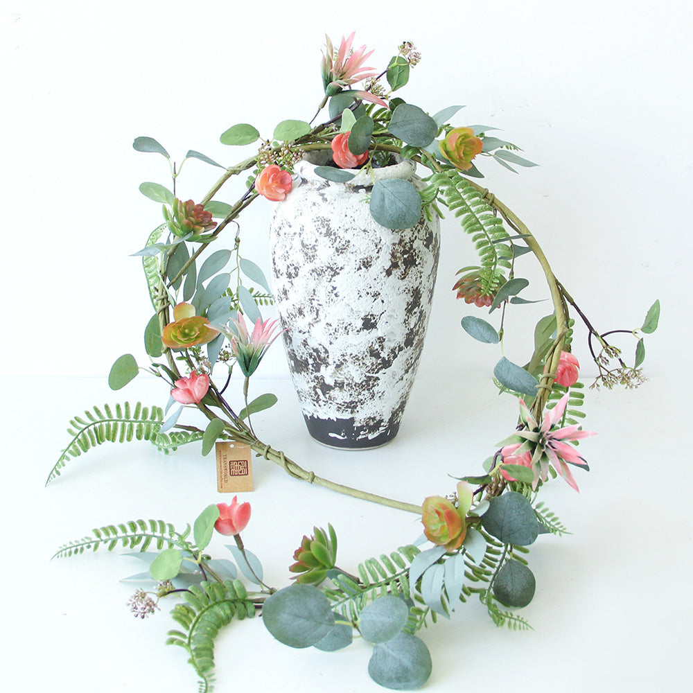 New Design Spring & Summer Garland Artificial Flowers Home Decoration Silk Flower Wedding Party Everyday Decoration
