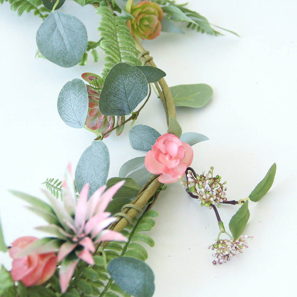 New Design Spring & Summer Garland Artificial Flowers Home Decoration Silk Flower Wedding Party Everyday Decoration