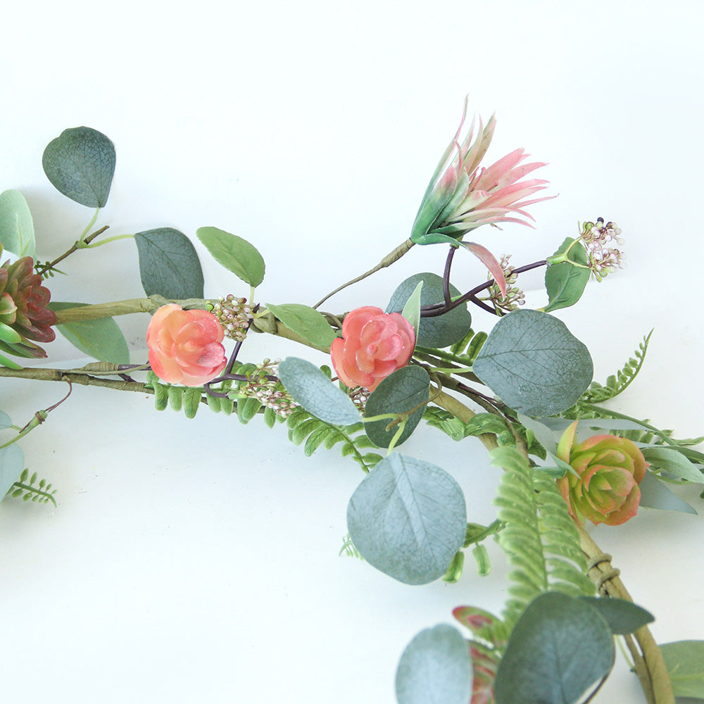 New Design Spring & Summer Garland Artificial Flowers Home Decoration Silk Flower Wedding Party Everyday Decoration