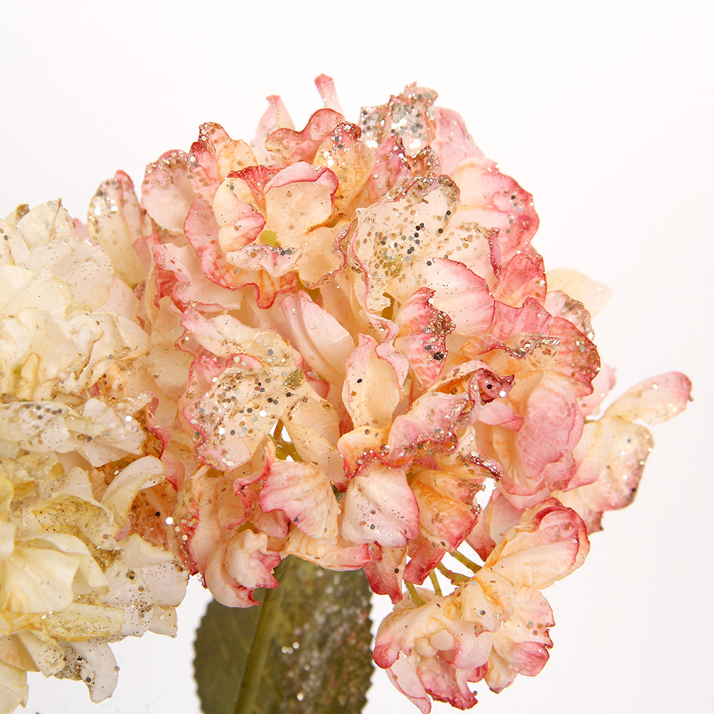 Fake Hydrangea Flowers Bunch Small Faux Flowers Silk Hydrangea Artificial Flower