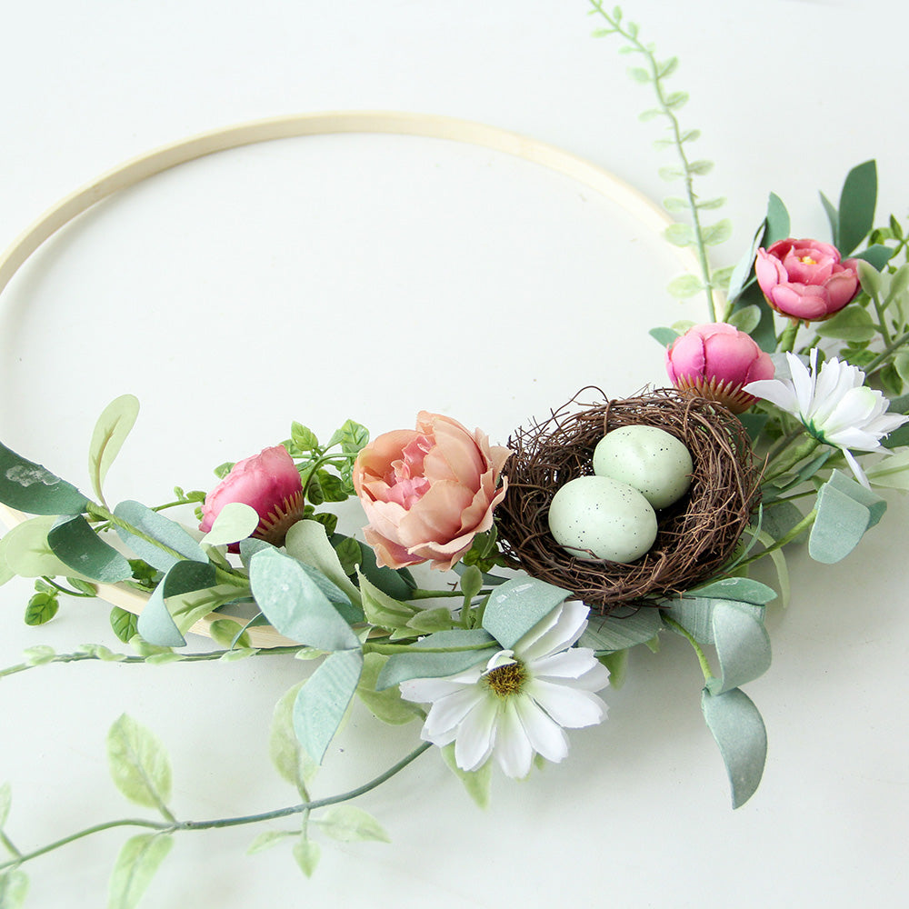New Design Spring & Summer Wreath Artificial Flowers Home Decoration Silk Flower Wedding Party Everyday Decoration