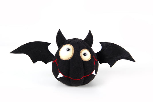 Dracula Smile Face Felt Wool Bat Flying Fox Red Black Best For Halloween Parties Holidays Events And More Ecofriendly Felt Craft