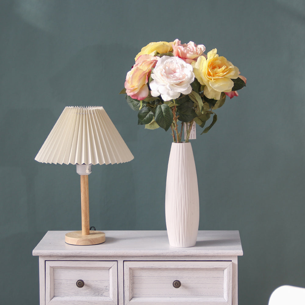Artificial Flower High Quality Artificial Rose Flowers Single Stem Rose Colorful Mix Flower Arrangement