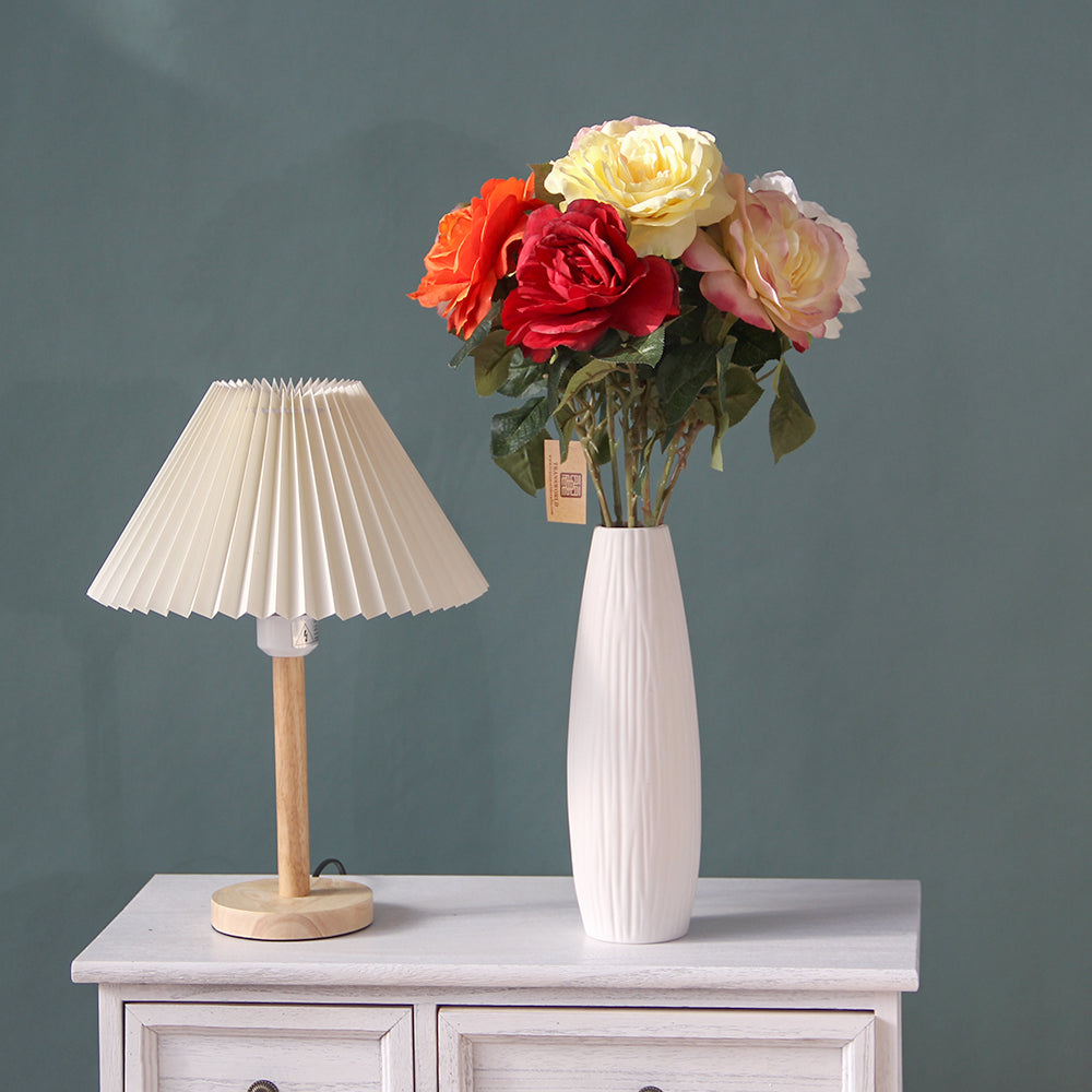 Artificial Flower High Quality Artificial Rose Flowers Single Stem Rose Colorful Mix Flower Arrangement