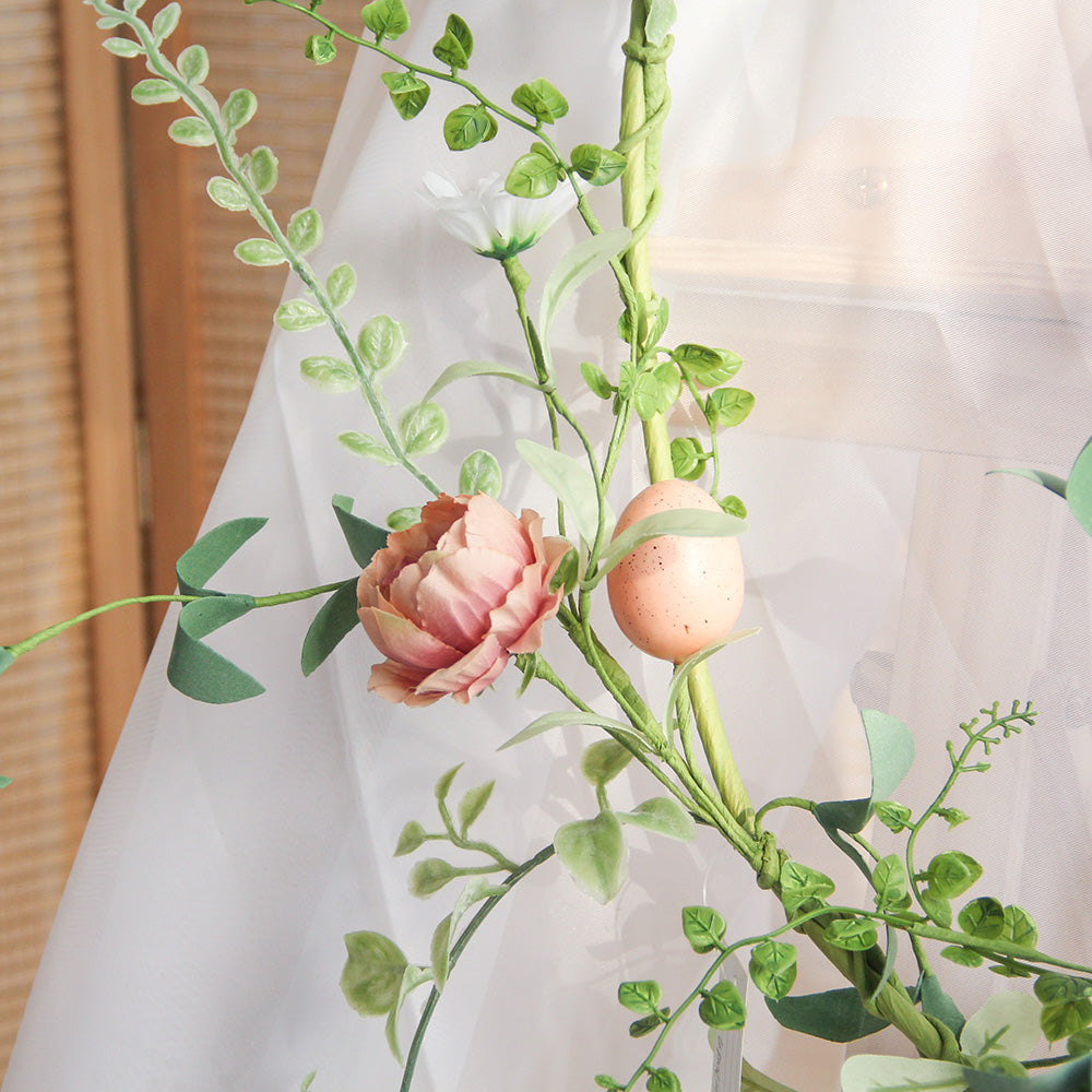 New Design Spring & Summer Garland Artificial Flowers Home Decoration Silk Flower Wedding Party Everyday Decoration