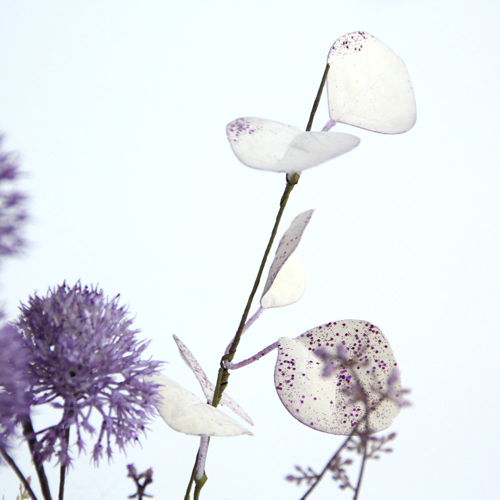 Wholesale Floral Arrangement Decoration Ball Artificial Flowers Faux Echinops Round Flowers Wedding Decor Globe-thistle Plants