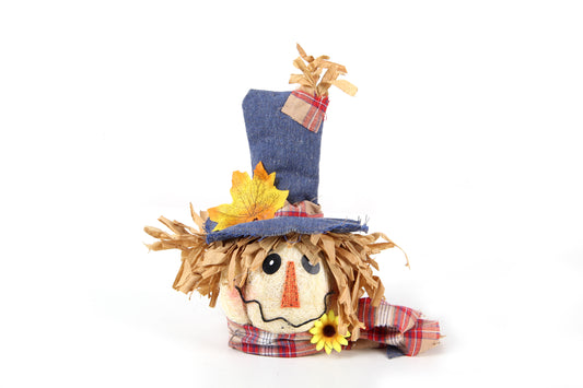 Spooky Cute Scarecrow Decoration for Halloween Handcrafted Scarecrow Doll Craft