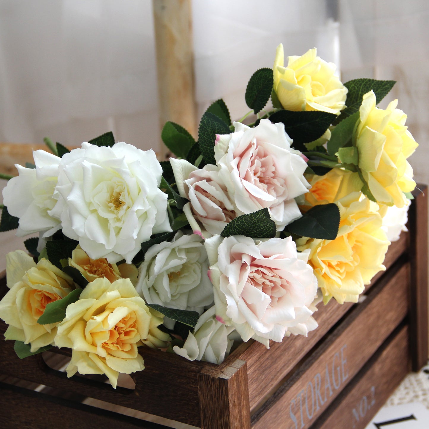 Popular Great Price Centerpiece Flower Real Touch Artificial Roses Decorative Flowers For Home Wedding Decoration