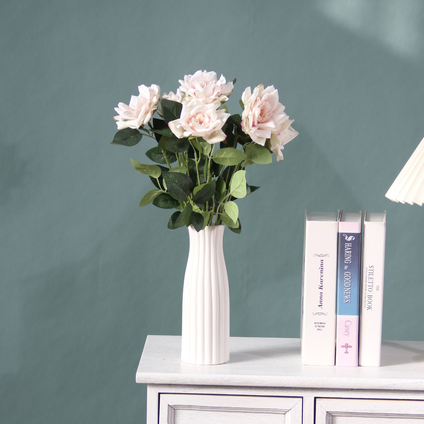 Popular Great Price Centerpiece Flower Real Touch Artificial Roses Decorative Flowers For Home Wedding Decoration