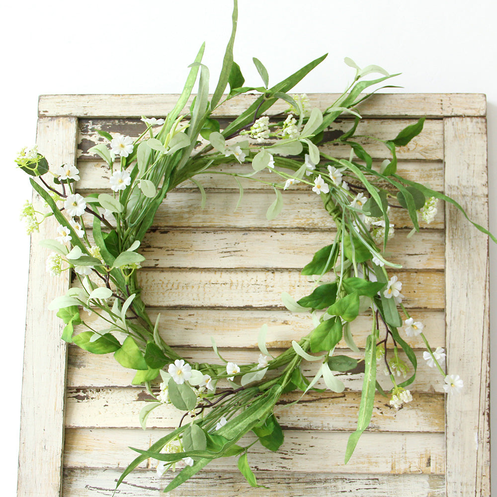 New Design Spring & Summer Wreath Artificial Flowers Home Decoration Silk Flower Wedding Party Everyday Decoration
