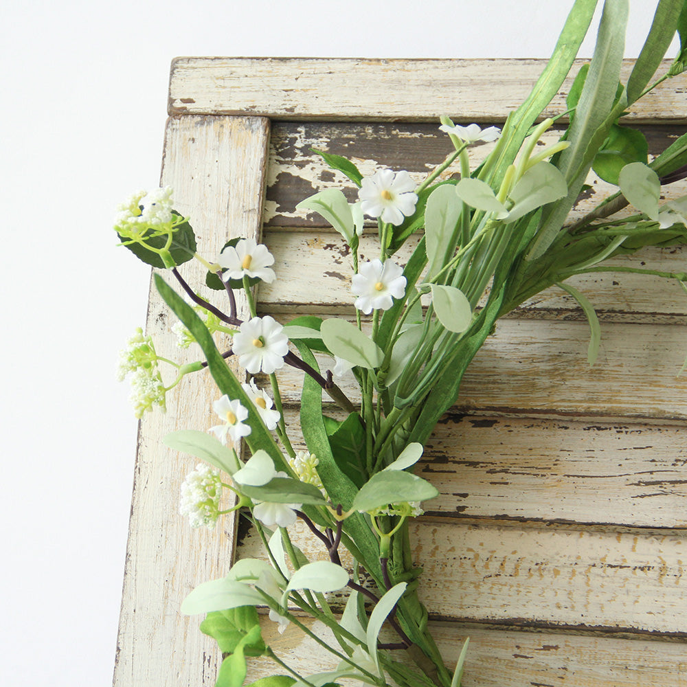 New Design Spring & Summer Wreath Artificial Flowers Home Decoration Silk Flower Wedding Party Everyday Decoration