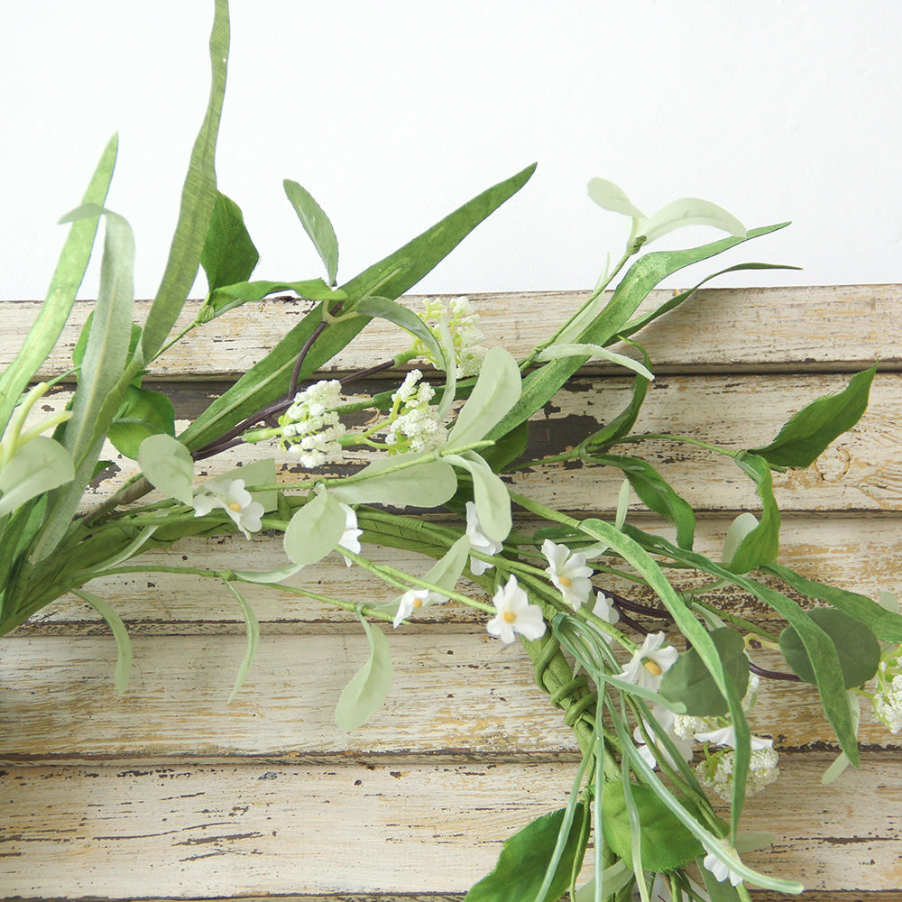 New Design Spring & Summer Wreath Artificial Flowers Home Decoration Silk Flower Wedding Party Everyday Decoration