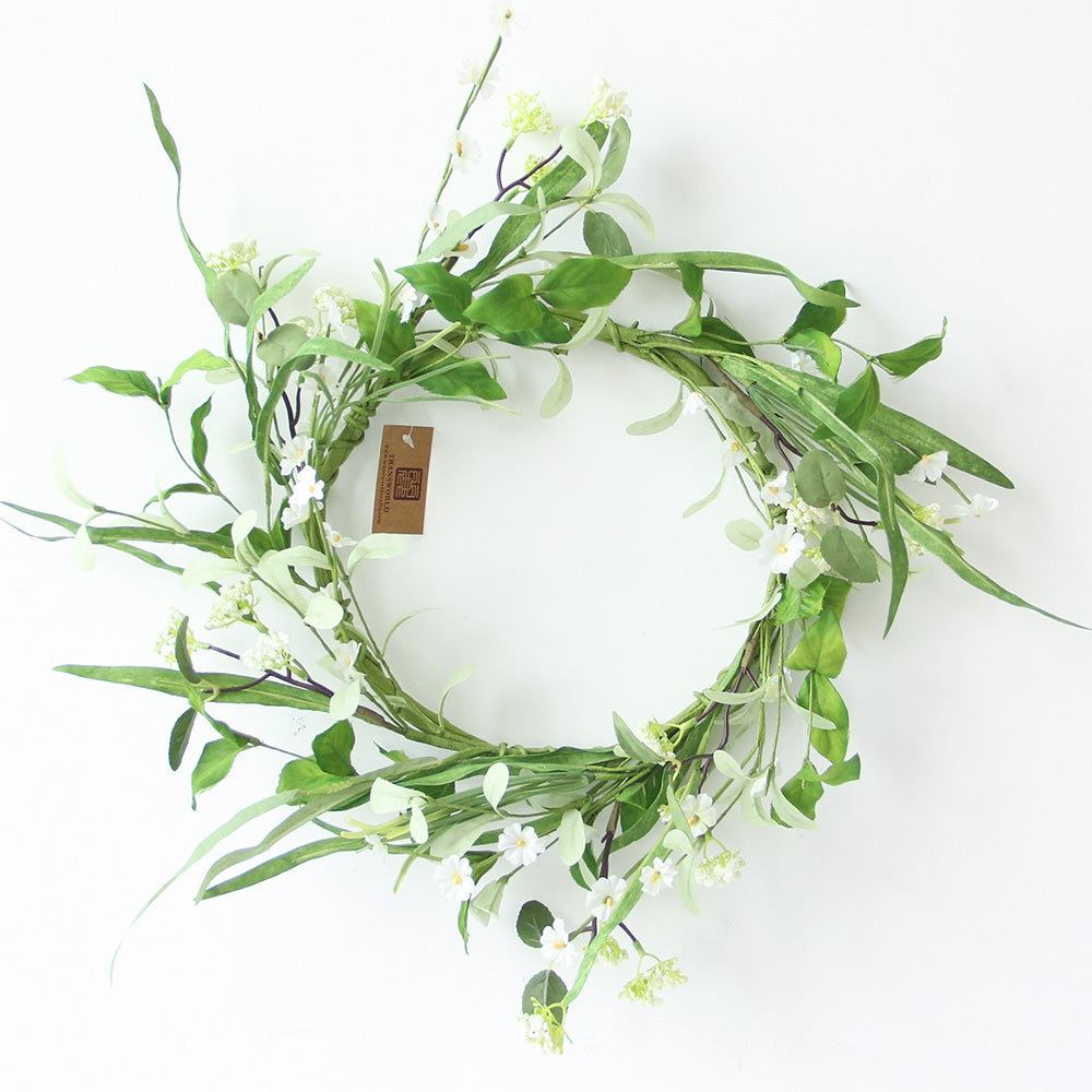 New Design Spring & Summer Wreath Artificial Flowers Home Decoration Silk Flower Wedding Party Everyday Decoration