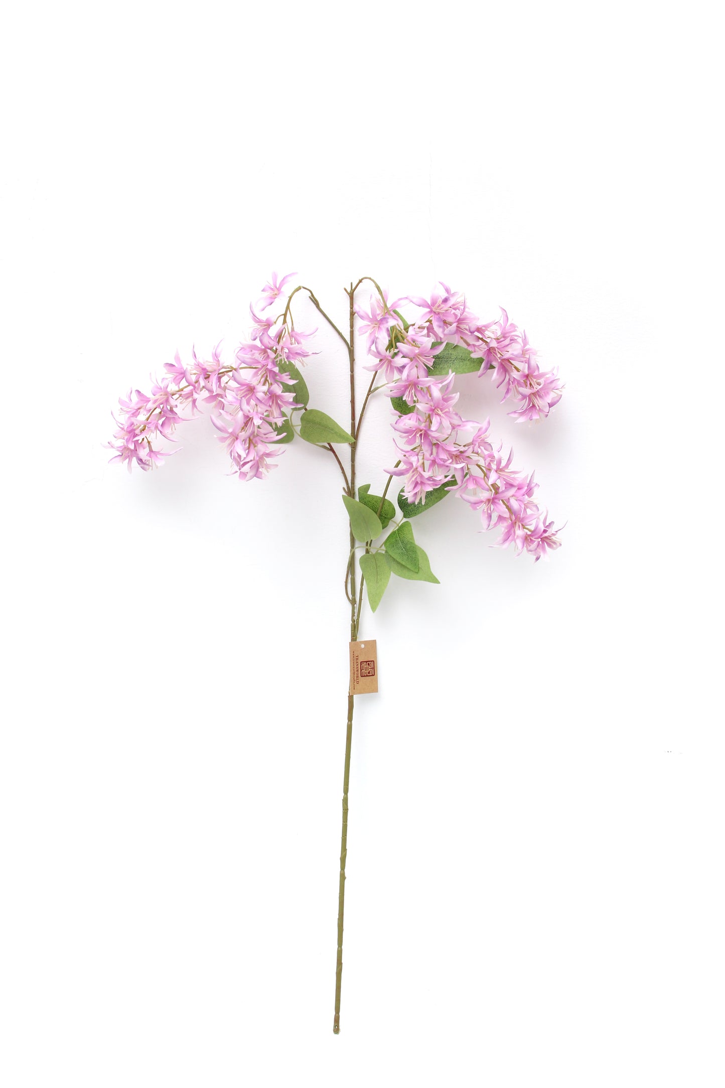 Simulation Wisteria Flower Network Red Corridor Ceiling Wisteria Flower Wedding Decoration
