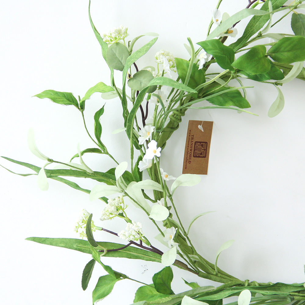 New Design Spring & Summer Wreath Artificial Flowers Home Decoration Silk Flower Wedding Party Everyday Decoration